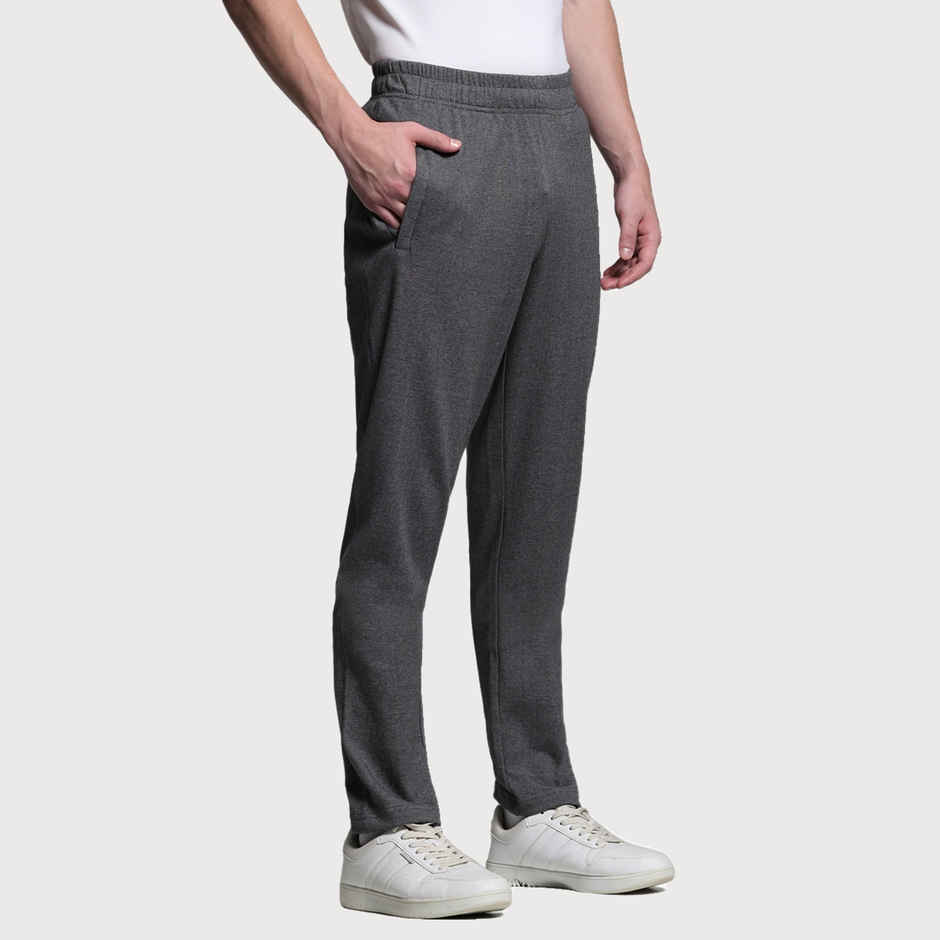 JACK & JONES Men's Regular fit Track Pant | Grey - XL