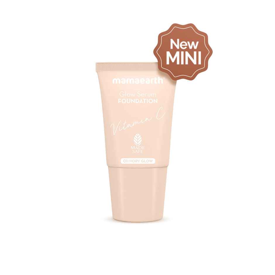Mamaearth Glow Serum Foundation Mini Tube - 03 Nude Glow