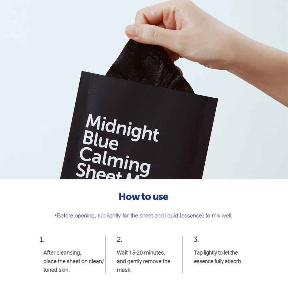 Klairs Midnight Blue Calming Sheet Mask
