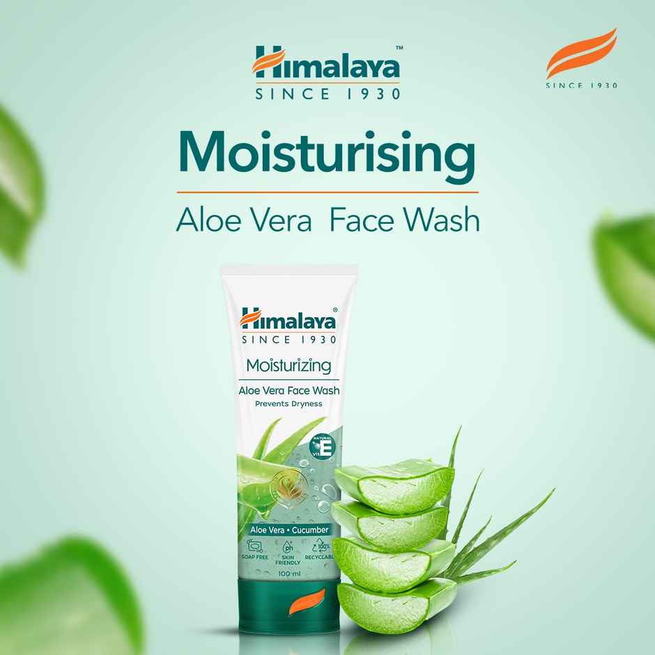 Himalaya Moisturizin Aloe Vera Face Wash