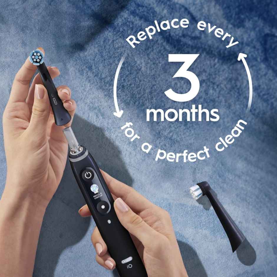 Oral-B iO Black Ultimate Smart Electric Toothbrush Refill Brush Heads