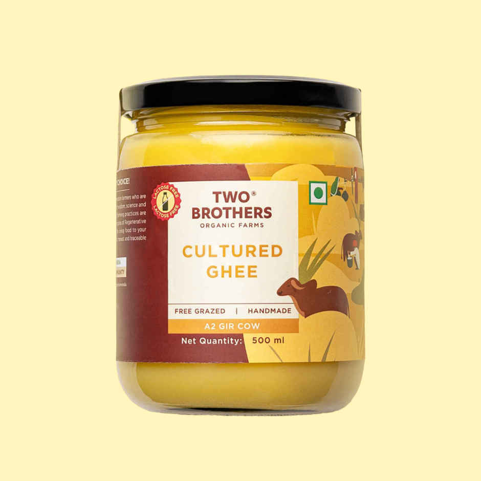 Two Brothers Desi Gir Cow Cultured Ghee