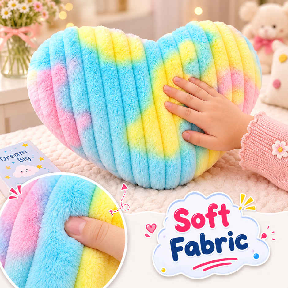 ToyTales RB Linning Heart Plush Toy | Stuffed Animal Soft Toy | Birthday Gift for Kids | Gift Baby | 45cm