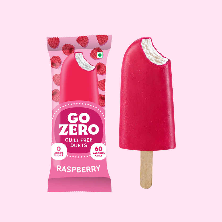 Go Zero Raspberry Duet Guilt Free Ice Cream Stick