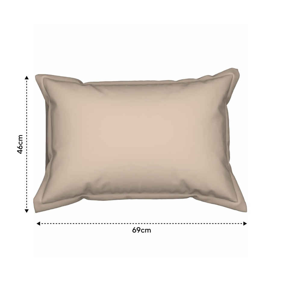 Bianca Assorted 100% Satin Cotton Pillow Cover Set 2pc Standard Set | Cool Touch Abstract- Assorted