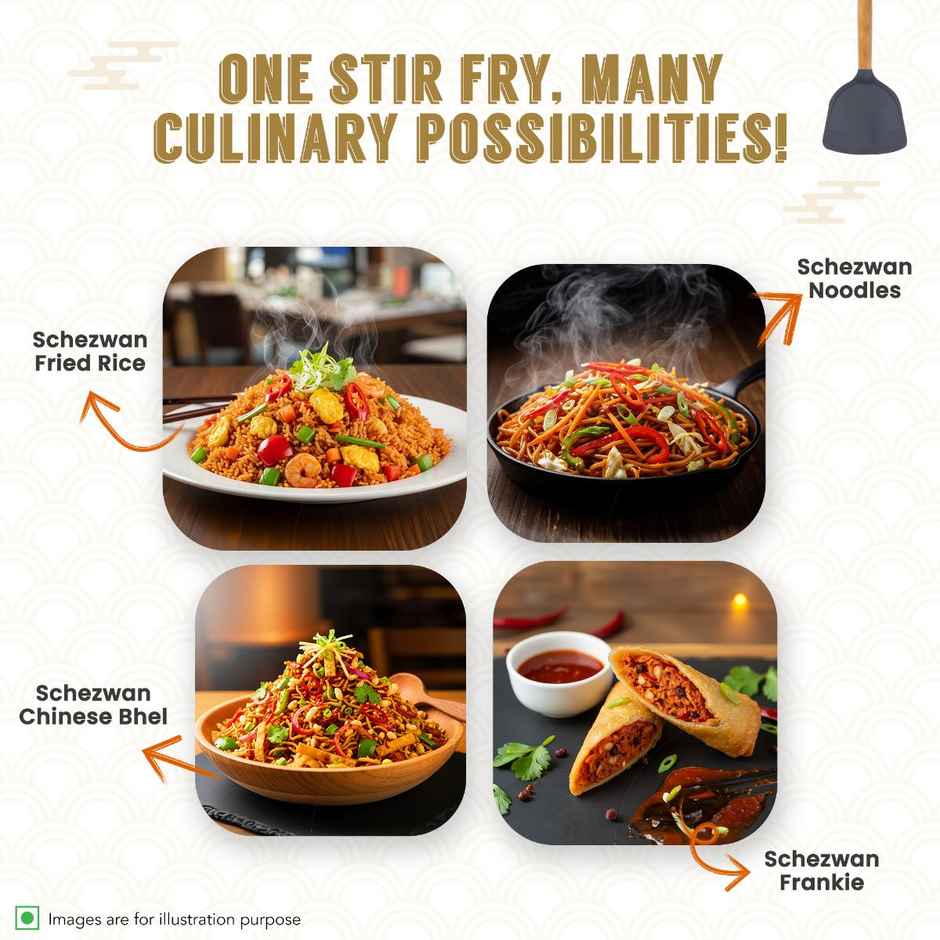 Ching's Premium Schezwan Stir Fry Sauce, Ready to Cook Sauce, No Added Colour, No MSG