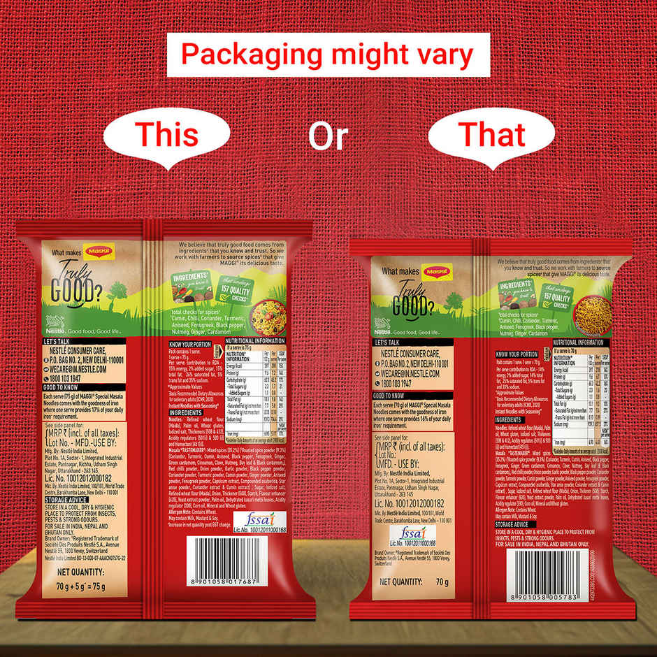 Maggi Special Masala Instant Noodles Combo