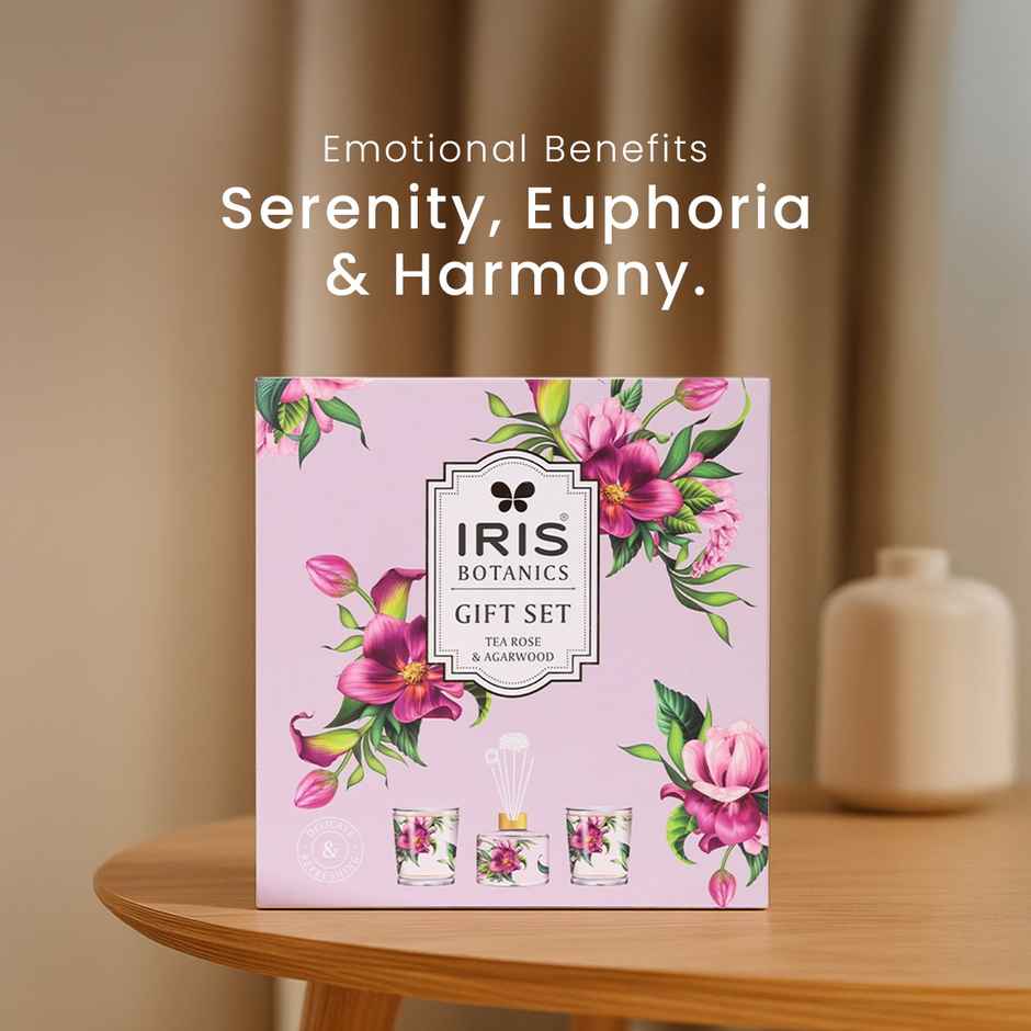 Iris Botanics Gift set Fragrance Tearose & Agarwood