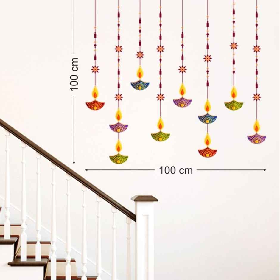 BAY6 Wall Light Removable Sticker - 100cm | Pack Of 1