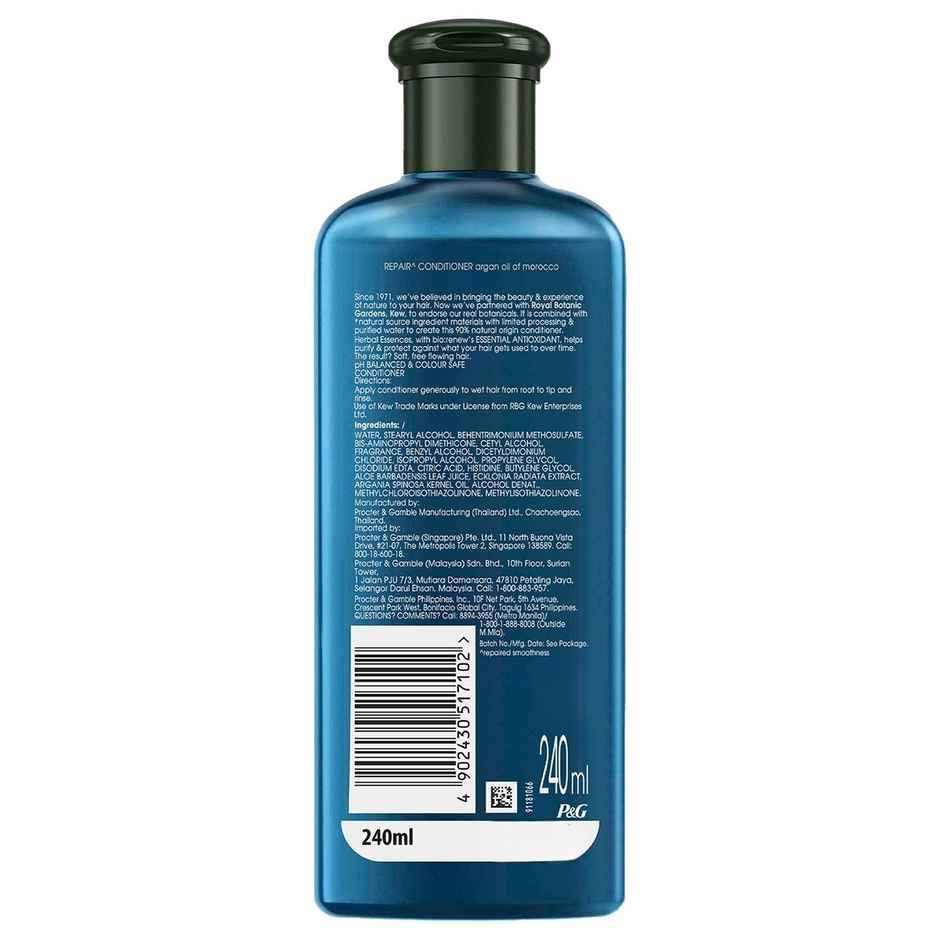 Herbal Essence Argan Oil Of Morocco Shampoo 240 Ml & Herbal Essence Argan Oil Of Morocco Conditiners 240 Ml Combo 