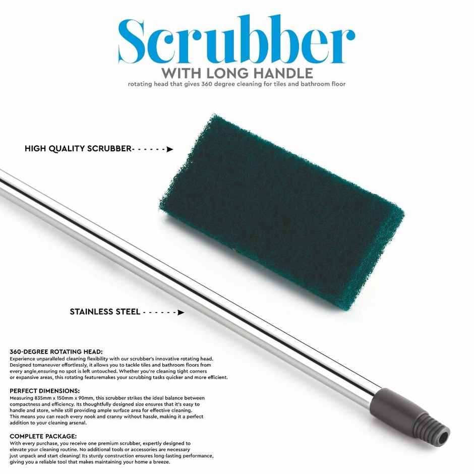PROCLEAN SCRUBBER WITH LONG HANDLE | 31-inch Pipe