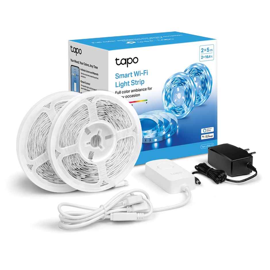 TP-Link Tapo L900-10 Smart Wi-Fi Light Strip ,Wi-Fi App Control RGB, Works with Alexa &Google Home