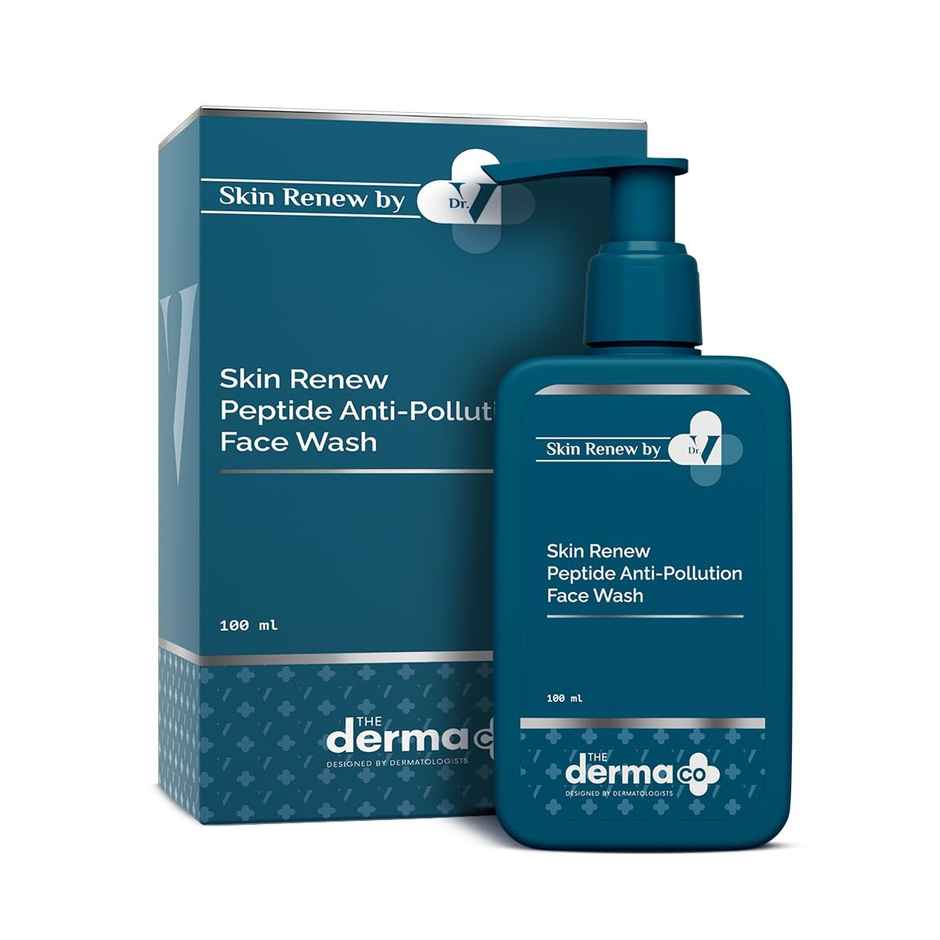 The Derma Co X Dr. V Skin Renew Peptide Anti-Pollution Face wash