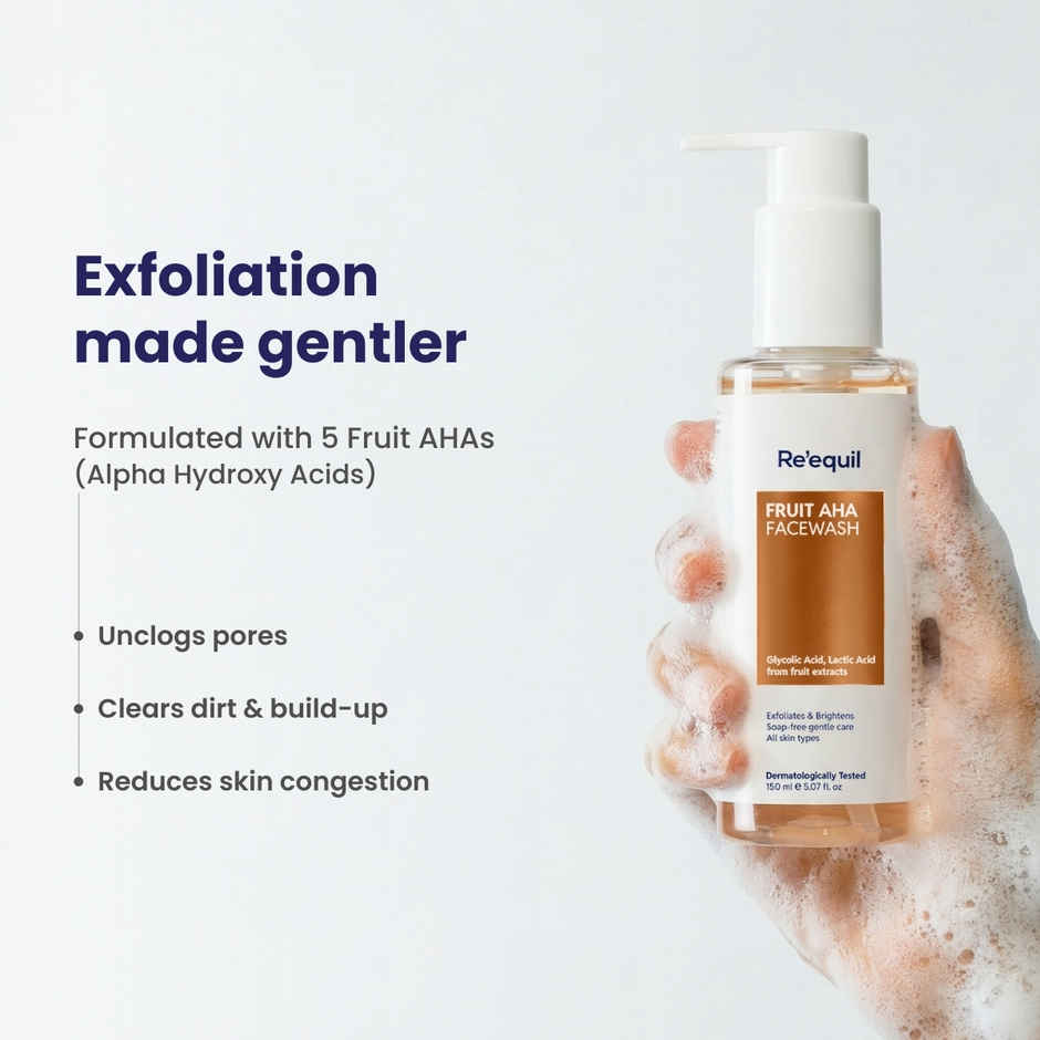 Re'equil Fruit AHA Face Wash