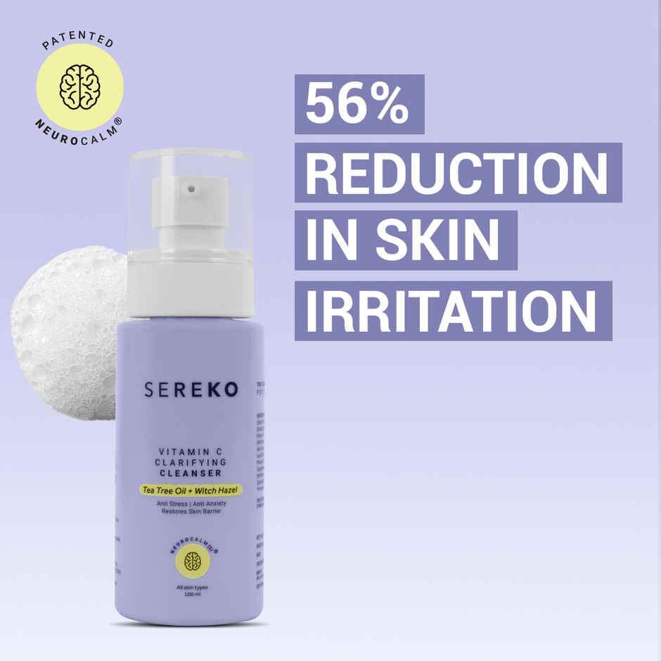 SEREKO Vitamin C Glowing & Brightening for Acne, Dark Spots & Excess Oil Face Wash
