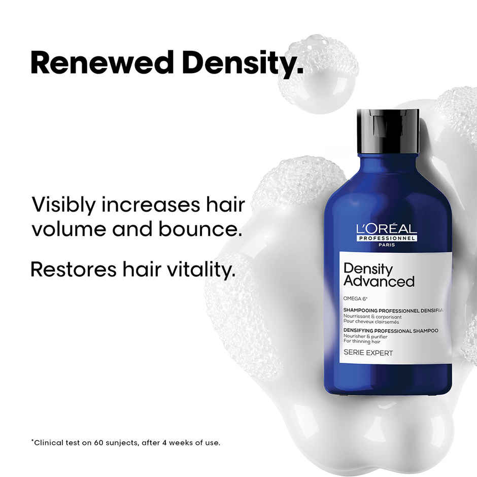 L'Oreal Professionnel Density Advanced Shampoo for Thinning Hair Visibly Increases Volume