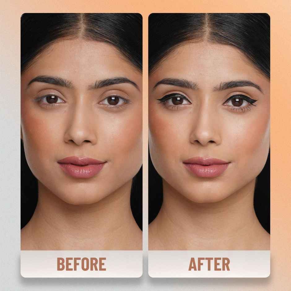 Swiss Beauty Bold Felt Tip Eyeliner | Jet Black