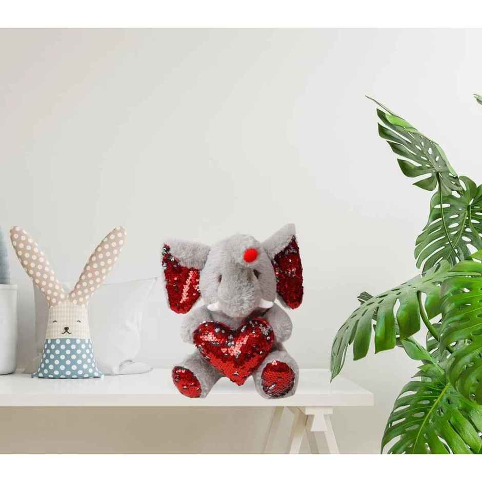 Dearjoy Elephant With Heart 30 cm