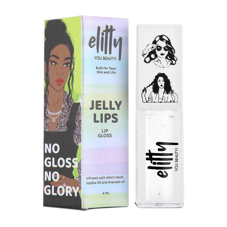Elitty Transparent Lip Gloss For High Shine (Pretty Clear)