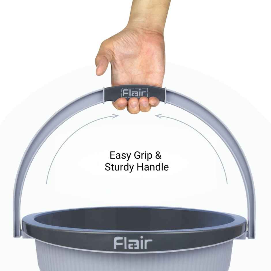 Flair Estella Home Bucket | 14 L | Grey