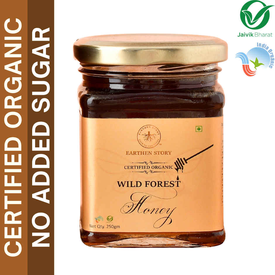 Earthen Story Organic Wild Forest Honey