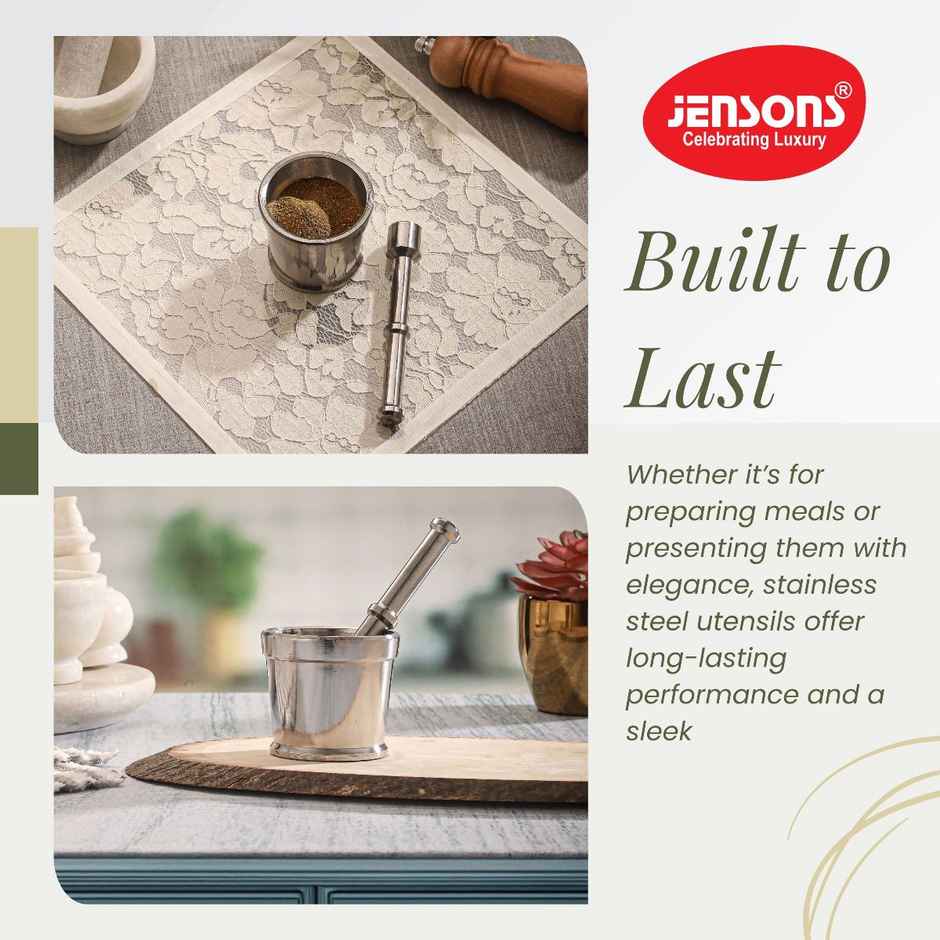 Jensons Stainless Steel Khalbata No. 2