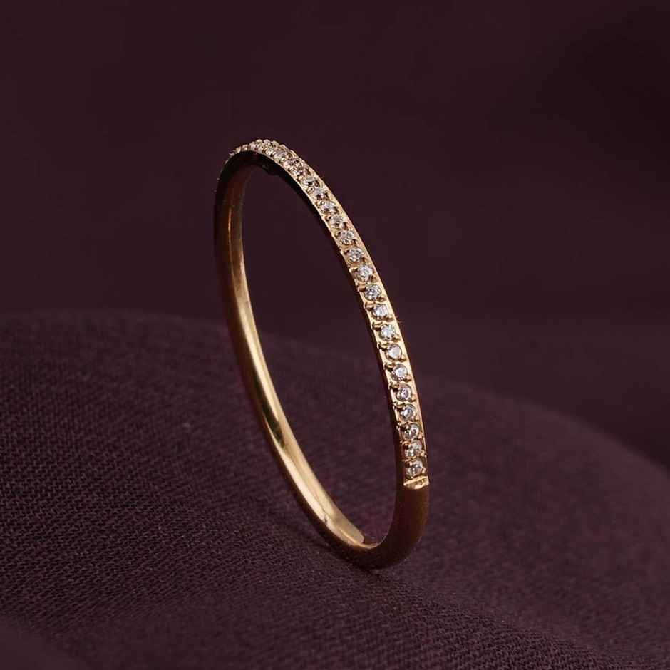 Palmonas Delicate Diamond Band for Women | Waterproof and Anti-Tarnish