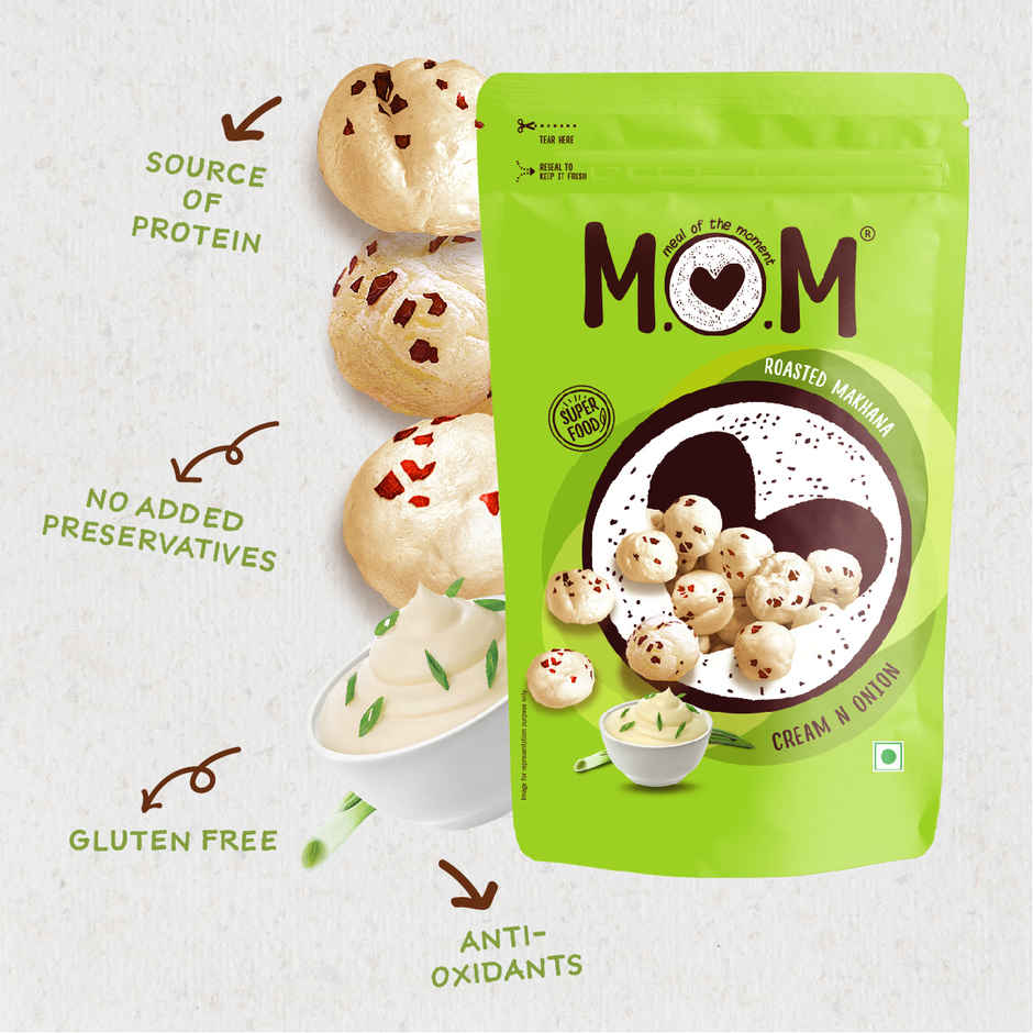 MOM Cream & Onion Roasted Makhana
