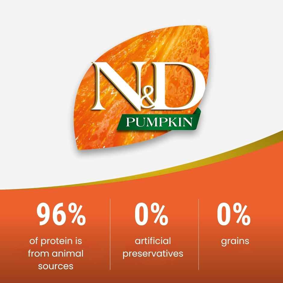 Farmina N&D Grain Free Pumpkin Chicken And Pomegranate Adult Medium & Maxi Dog Food