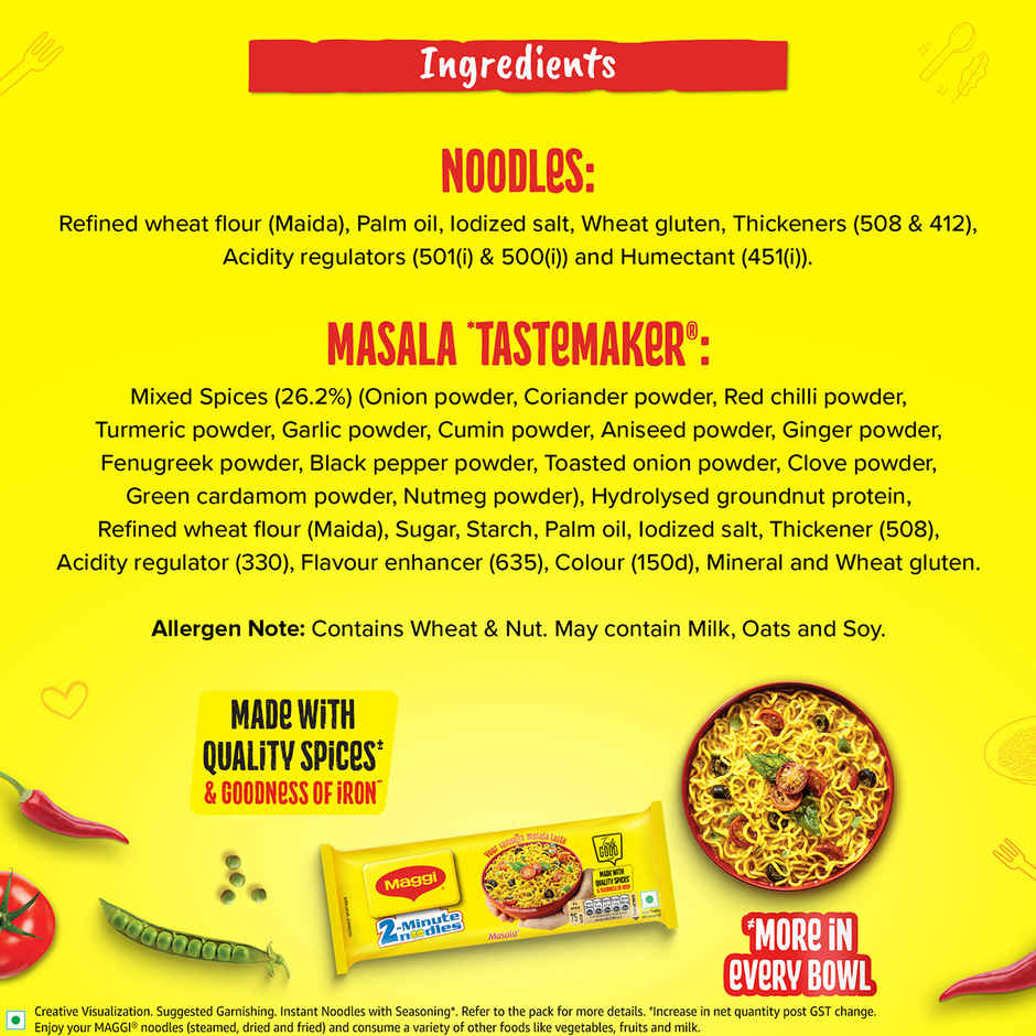 Maggi 2-Minute Noodles Masala Combo