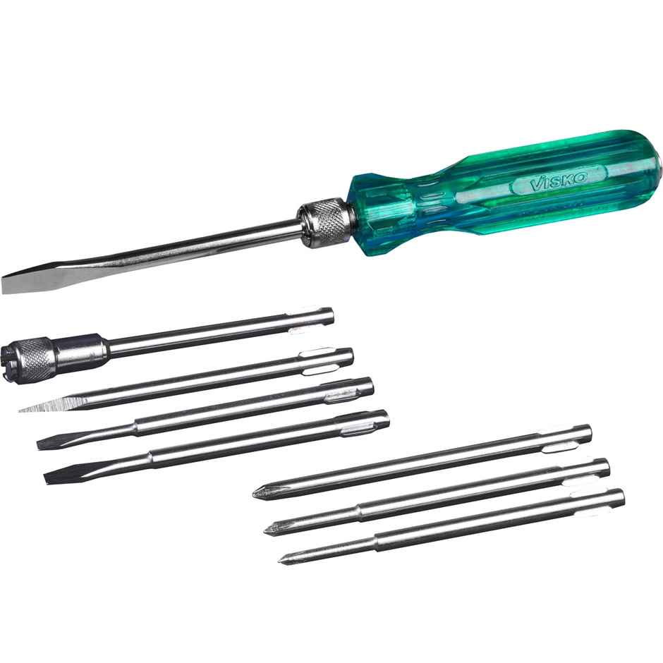 Visko 111-Red Combination Screwdriver Set | Pack Of 9