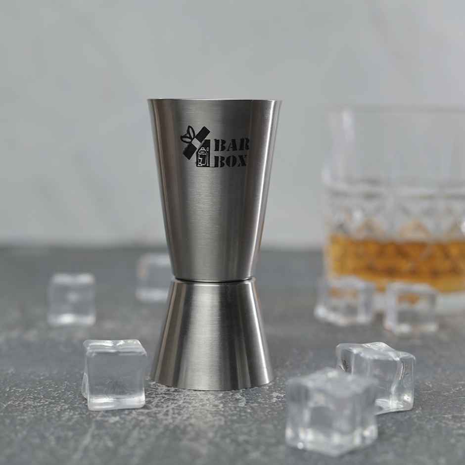 Bar Box Peg Measurer Jigger Cocktail Jigger Measuring Bar Tool Double Side Jigger | 30 & 60 ml