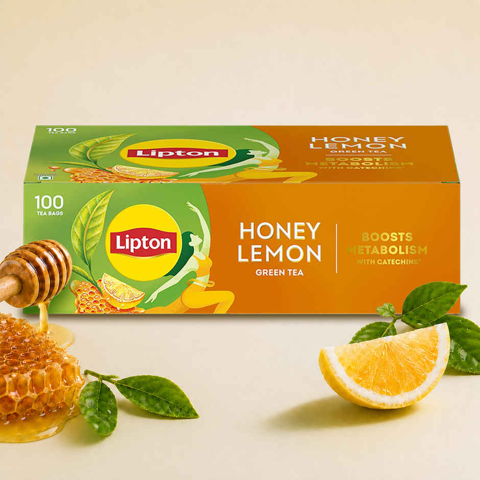 Lipton Honey Lemon Green Tea Bags