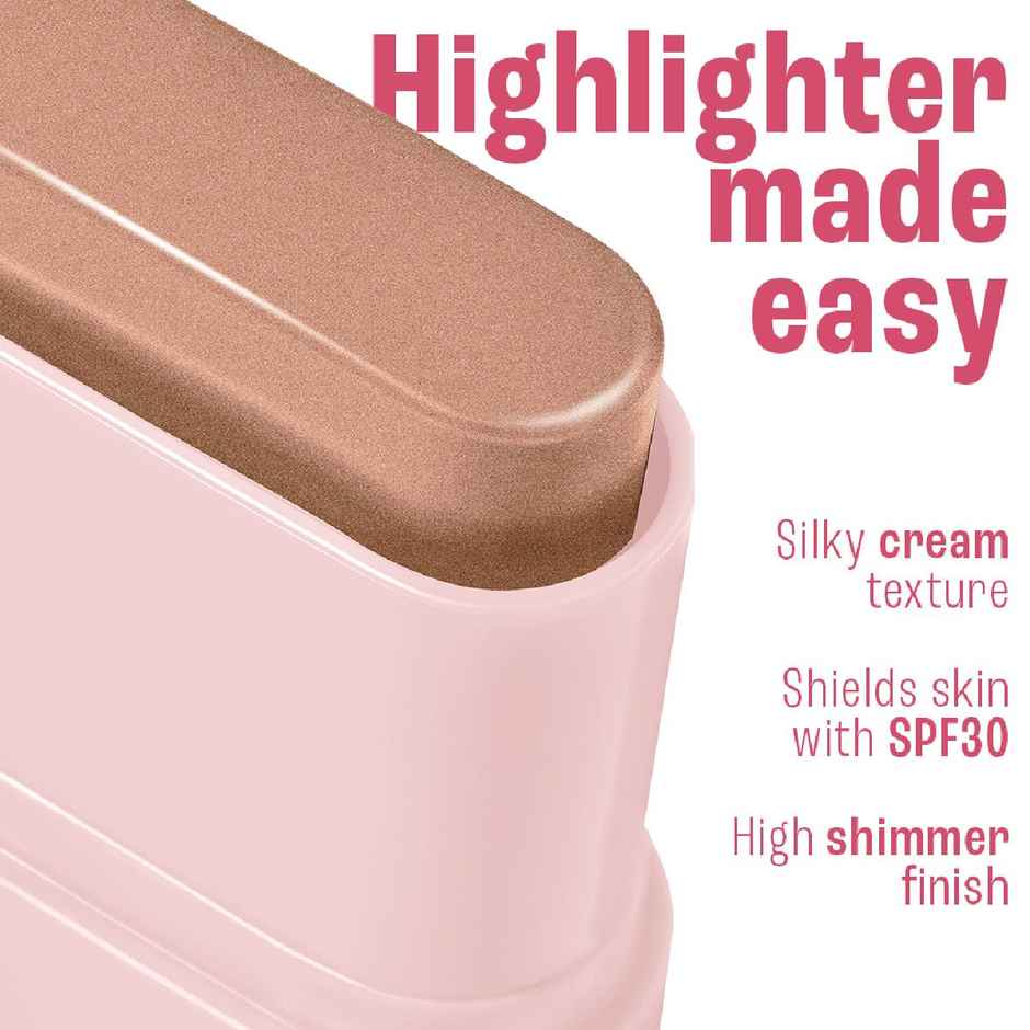 Lakme 9to5 Hya Beach Edit SPF Highlighter Golden Getaway | Creamy Texture