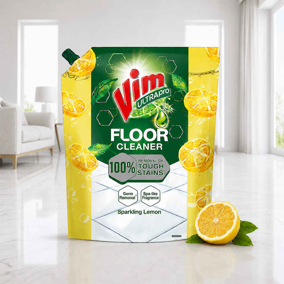 Vim Lemon Ultrapro Floor Cleaner | Pouch