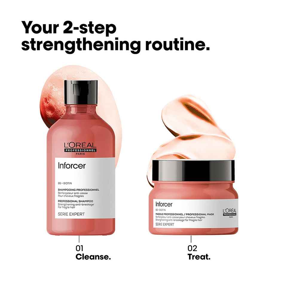 L'Oréal Professionnel Inforcer Mask for Reduced Hair Breakage With Biotin & Vitamin B6