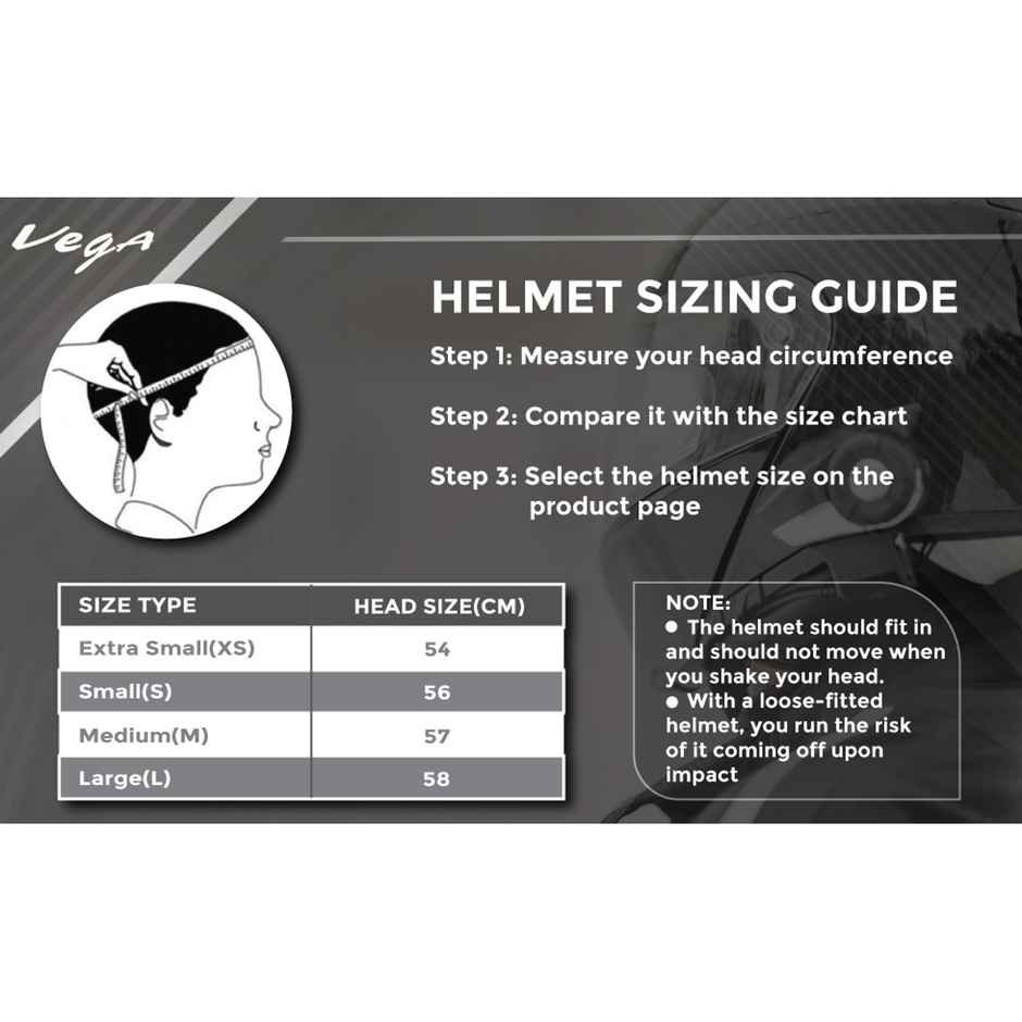 Vega Off Road Lightweight Full Face Helmet- Dull Black L