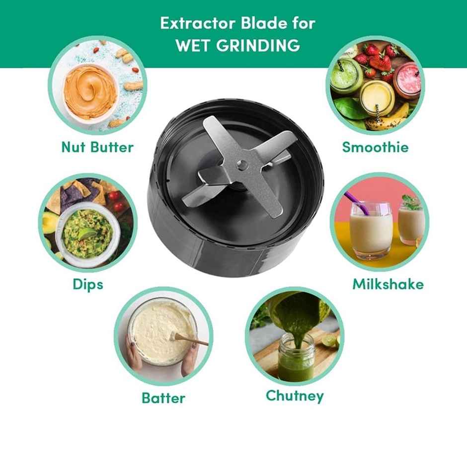 Nutribullet Pro Champagne Gold | 900W | 3 Unbreakable Jars | 2 Blade Set (Wet & Dry) | Gold