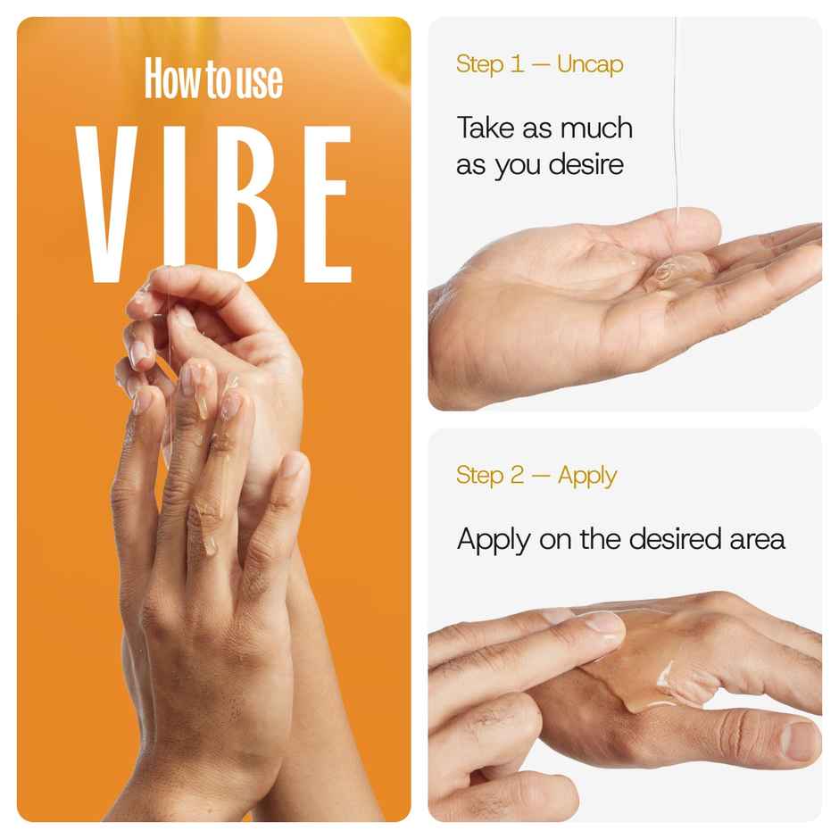 Bold Care Vibe Ylang Ylang Water-Based Lubricant