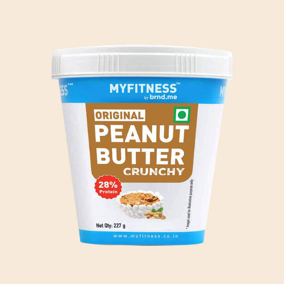MyFitness Original Peanut Butter Crunchy Spread | High Protein
