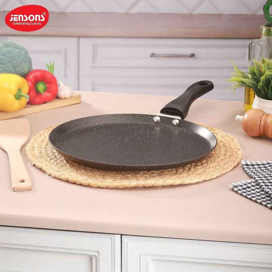 Jensons Non Stick Dosa Tawa 30 cm | Gas Stove Compatible