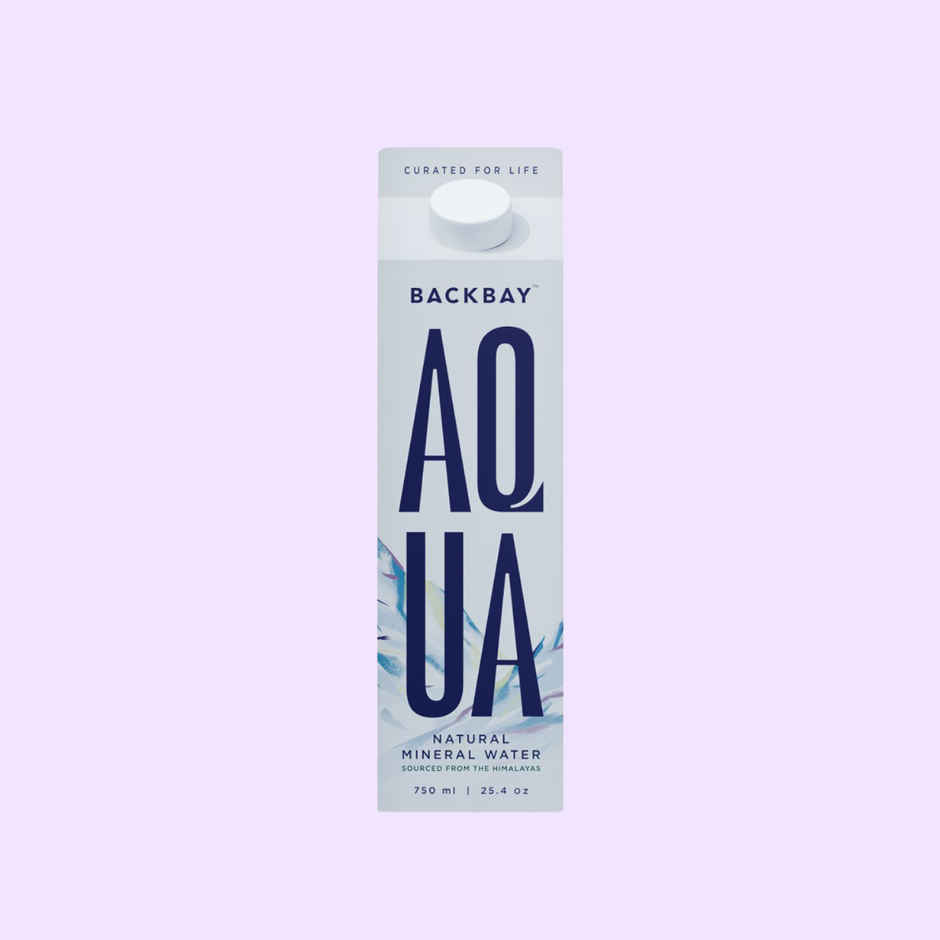 Backbay Aqua Himalayan Mineral Water | Naturally Occurring Electrolytes | Eco-Friendly | Hydrating