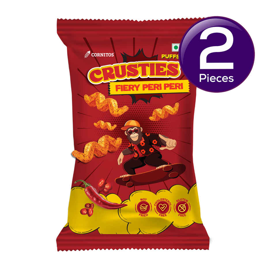 Cornitos Crusties Puffs Fiery Peri Peri Flavour Combo