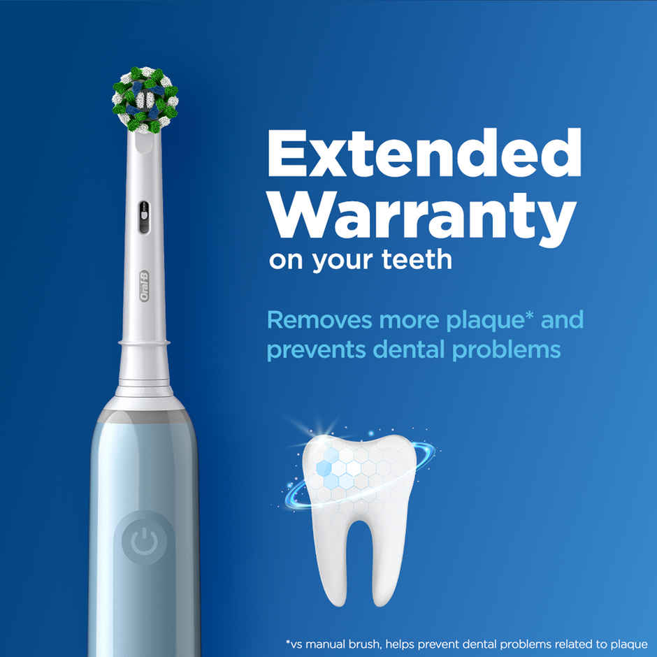 Oral-B Pro3 Rotating Electric Toothbrush | 3 Brush Modes Pro Timer | Pressure Sensor