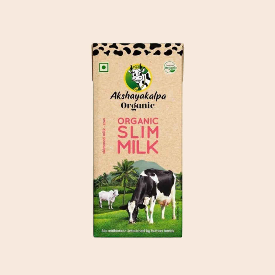 Akshayakalpa Organic Slim Milk - Uht