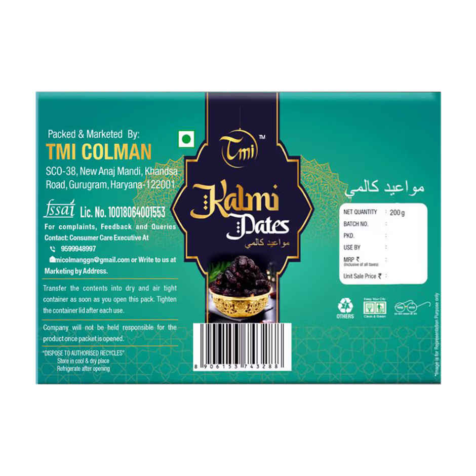 TMI COLMAN Kalmi Dates