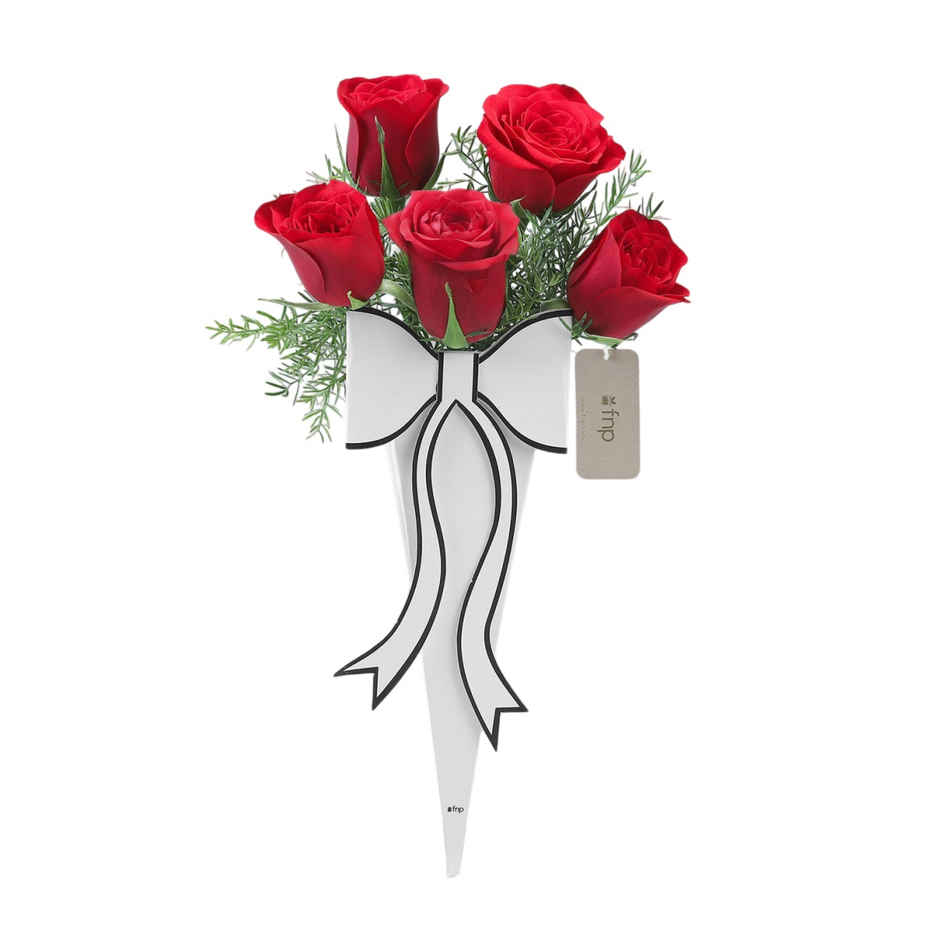 Giva Silver Cupid Arrow Couple Bands