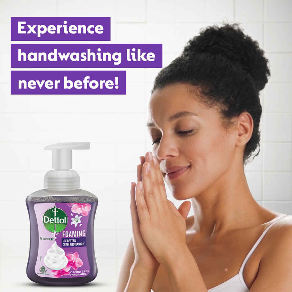 Dettol Foaming Handwash Orchid & Lily Refill Pouch