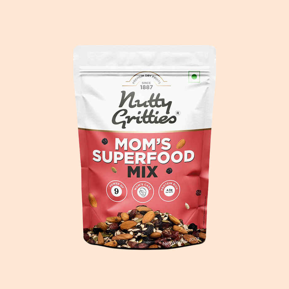 Nutty Gritties Mom's Trail Mix - High Protein, Omega-3, Energy Boost