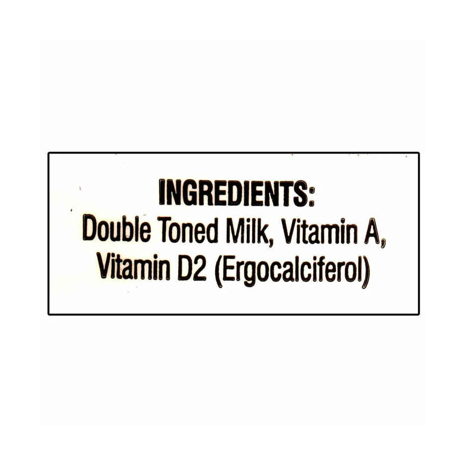 Mother Dairy Double Toned Live Lite Fresh Milk | Pouch